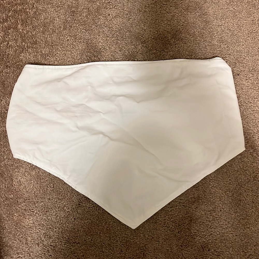 Never worn triangle strapless top